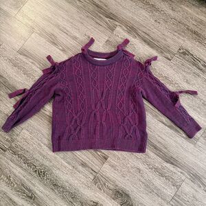 Project Naadam Tie Sleeve Sweater